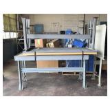 (2) Workbenches - one with a Wilton Vise attached