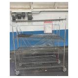 (3) Project Metal Shelves - all need work of