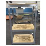 U-Line Metal Shelf 36.5' x 24.5' x 60'