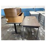 (2) Tables & Woden Cabinets, Tables 60'x30'x29'