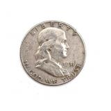 1951 Franklin Half Dollar