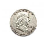 1951 Franklin Half Dollar