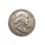 1952 Franklin Half Dollar