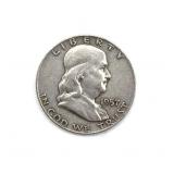 1957-D Franklin Half Dollar