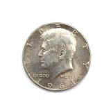 1964 Kennedy Half Dollar - dirty on reverse