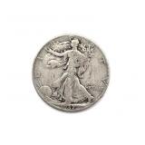 1937 Walking Liberty Half Dollar