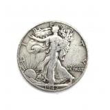 1942-D Walking Liberty Half Dollar