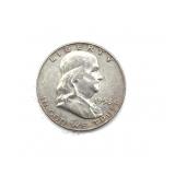 1958-D Franklin Half Dollar