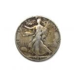 1945-D Walking Liberty Half Dollar