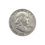 1950-D Franklin Half Dollar