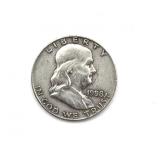 1958-D Franklin Half Dollar