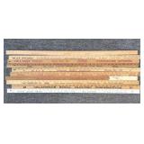 (10) Advertising Yard Sticks