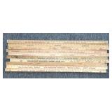 (10) Advertising Yard Sticks