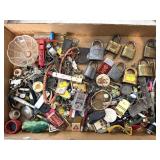 Locks, Shell Park Lighter, Buttons, Tokens, and