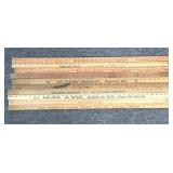 (10) Advertising Yard Sticks