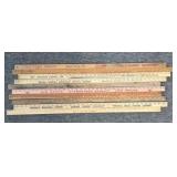 (10) Advertising Yard Sticks