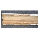(10) Advertising Yard Sticks