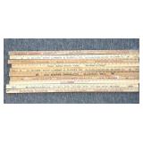 (10) Advertising Yard Sticks