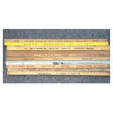 (10) Advertising Yard Sticks