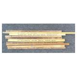 (10) Advertising Yard/Measuring Sticks