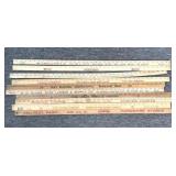 (10) Advertising Yard Sticks
