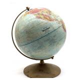 Vintage Replogle World Nation Series Globe 10'