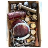 Oil Can Spouts, Lens', Steering Wheel Knobs,