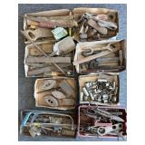 Sad Irons, Sockets, Rasps, Axe Head, and More