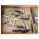 Vintage Pocket Knives : Buck 382, Imperial, and