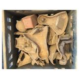 Vintage Cast Iron Claw Feet - dirty and most