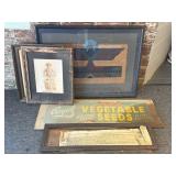 Framed Photo, Art, Sign, and More- largest