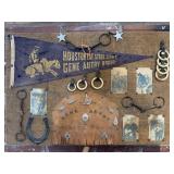 Vintage Gene Autry and Western Display Board 36'