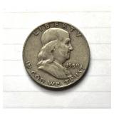 1959-D Franklin Half Dollar
