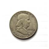 1950-D Franklin Half Dollar