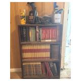 Books, Shelf, Tools, and More (vise is broken)