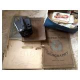 Vintage Scrap Book, Vintage Schoolbooks, Antique
