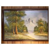 Paintings and Wall Decor in Living Room