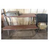 Folding Table & Lawnchairs