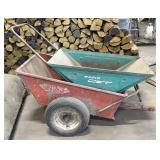(2) Yard Carts