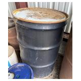 Steel Drum w/ Shop Rags