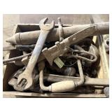 Vintage Tools In Wooden Drawer