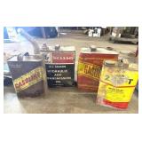 (4) Vintage Cans, 1 & 2 Gallon