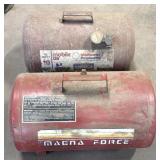 (2) 10 Gallon Air Tanks