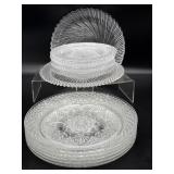 Vintage Glass Plates 10" and Smaller