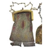 Antique/Vintage Metal Mesh Small Purses 3" x 6"