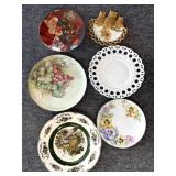 Antique Milk Glass Owl Plate, Porcelain Plates,