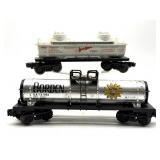 (2) Lionel Tank Cars