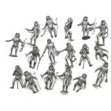Vintage Spaceman Plastic Premiums Toys 2"-