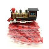 Daishin Toy Engine and Plastic Train Track-