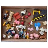 Vintage Fisher Price Animals, People, and More